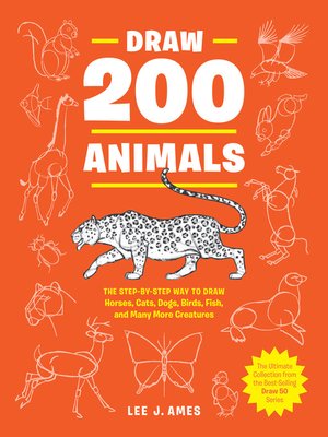 cover image of Draw 200 Animals